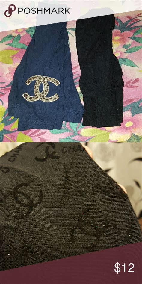 chanel leggings 2019|Chanel leggings with logo.